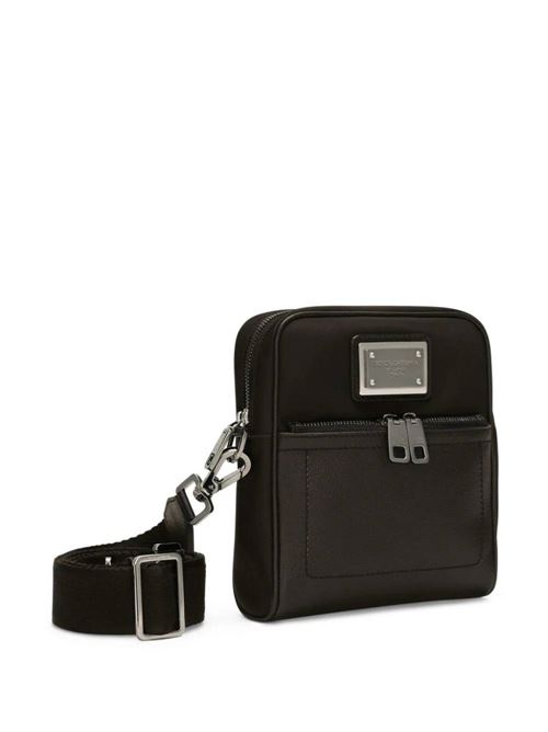 black silver-tone hardware silver-tone logo Dolce & Gabbana | BM2302AD4478B956